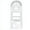 Clear, variant on WWV Multifunction Rotating Math Ruler Template for Students Geometry Drawing Tool Protractor Stencil Drafting Mapping Layouts Transparent Plastic 20x9cm 1 Piece