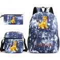 thumbnail image 1 of 3pcs Disney The Lion King Simba Teenager Students Backpacks Schoolbags Pencil Case Shoulder Bags Boys Girls School Bags Sets, 1 of 4
