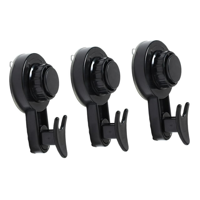 Ganchos de succión Strade Fareast Limited Soporte para gancho de baño Negro