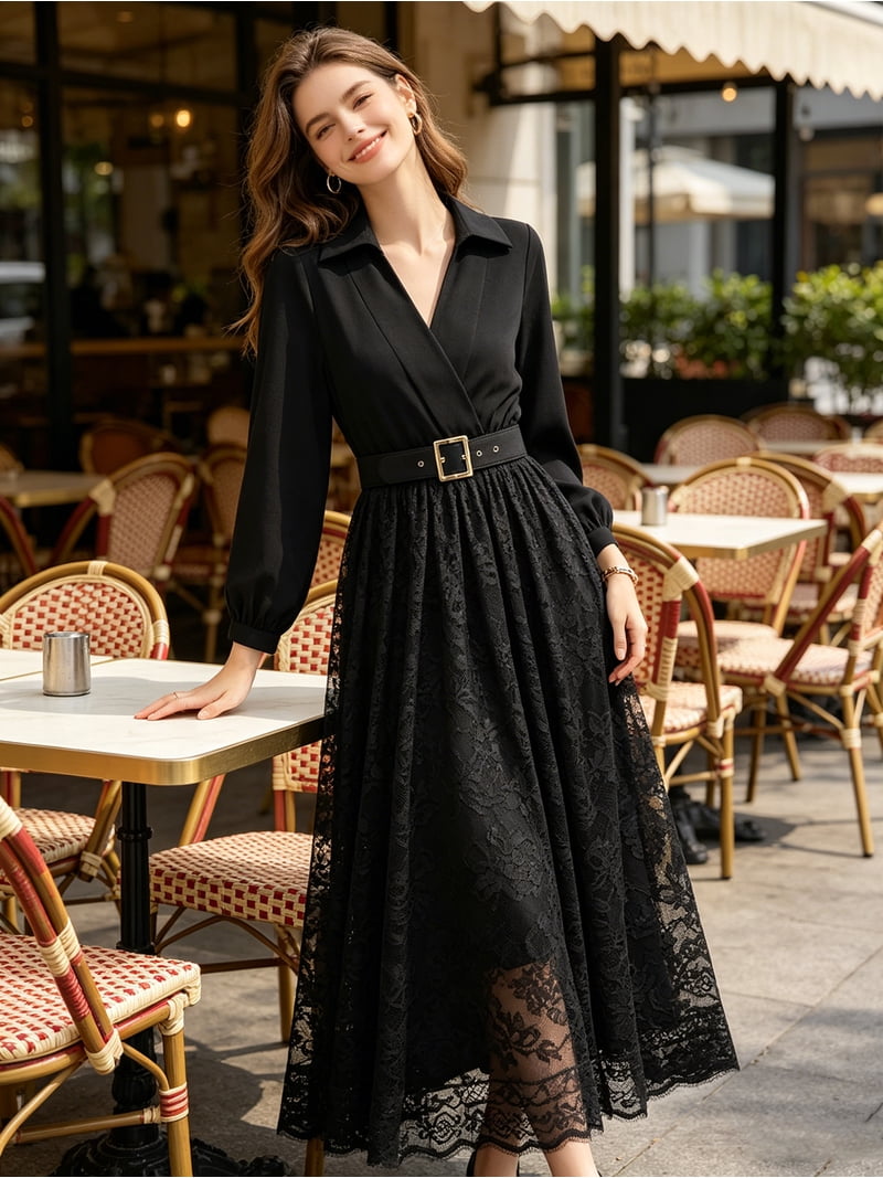 black jellyfish dress 1940s BEADED medium Slim fit Composition Zimmermann wrap silk midi Color:M-As Picture 0727