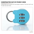 thumbnail image 3 of Miangastore 5Pcs Household Locker Locks Convenient Padlocks Multi-function Combination Locks Home Accessory, 3 of 8