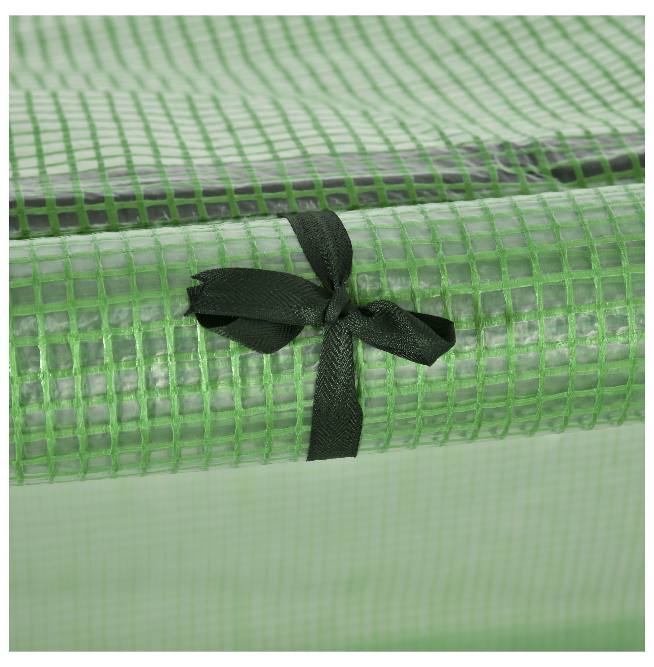 10' x 3' x 2.5' Mini Greenhouse, Portable Tunnel Green House with Roll-Up Zippered Doors, UV Waterproof Cover, Steel Frame, Green