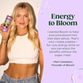 thumbnail image 7 of Bloom Nutrition Sparkling Energy Drink, Crisp Apple, 12 fl oz Single Can, 7 of 7