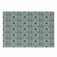 thumbnail image 1 of Eastern Cutting Board, Traditional Ornament with Little Blossoms Moroccan Oriental Culture Elements, Decorative Tempered Glass Cutting and Serving Board, Small Size, Multicolor, by Ambesonne, 1 of 1