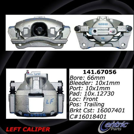 Brake Caliper Package - OE Replacement for 2008-2016 Dodge Grand Caravan Front Right Disc Brake Caliper (30th Anniversary Edition / American Value Package / C/V / Canada Value Package / Crew)