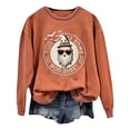 thumbnail image 1 of VBARHMQRT Sweat à Capuche à Fermeture à Glissière Mode Femme Specterprint Manches Longues Col Rond 6, 1 of 3