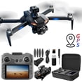 thumbnail image 3 of Herunwer GPS Drone with 4.5-Inch Screen Remote, 2K Camera, Brushless Motor, 25-Minute Flight, and 360° Obstacle Avoidance, 3 of 9