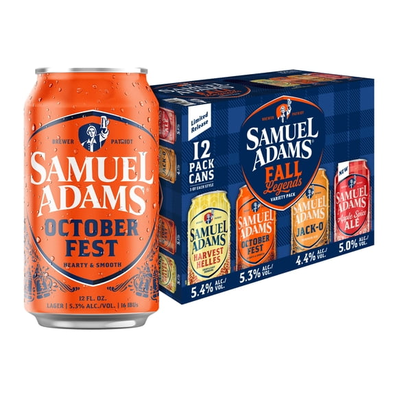 Samuel Adams Seasonal Variety Craft Beer, 12 pack, 12 fl. oz. Cans