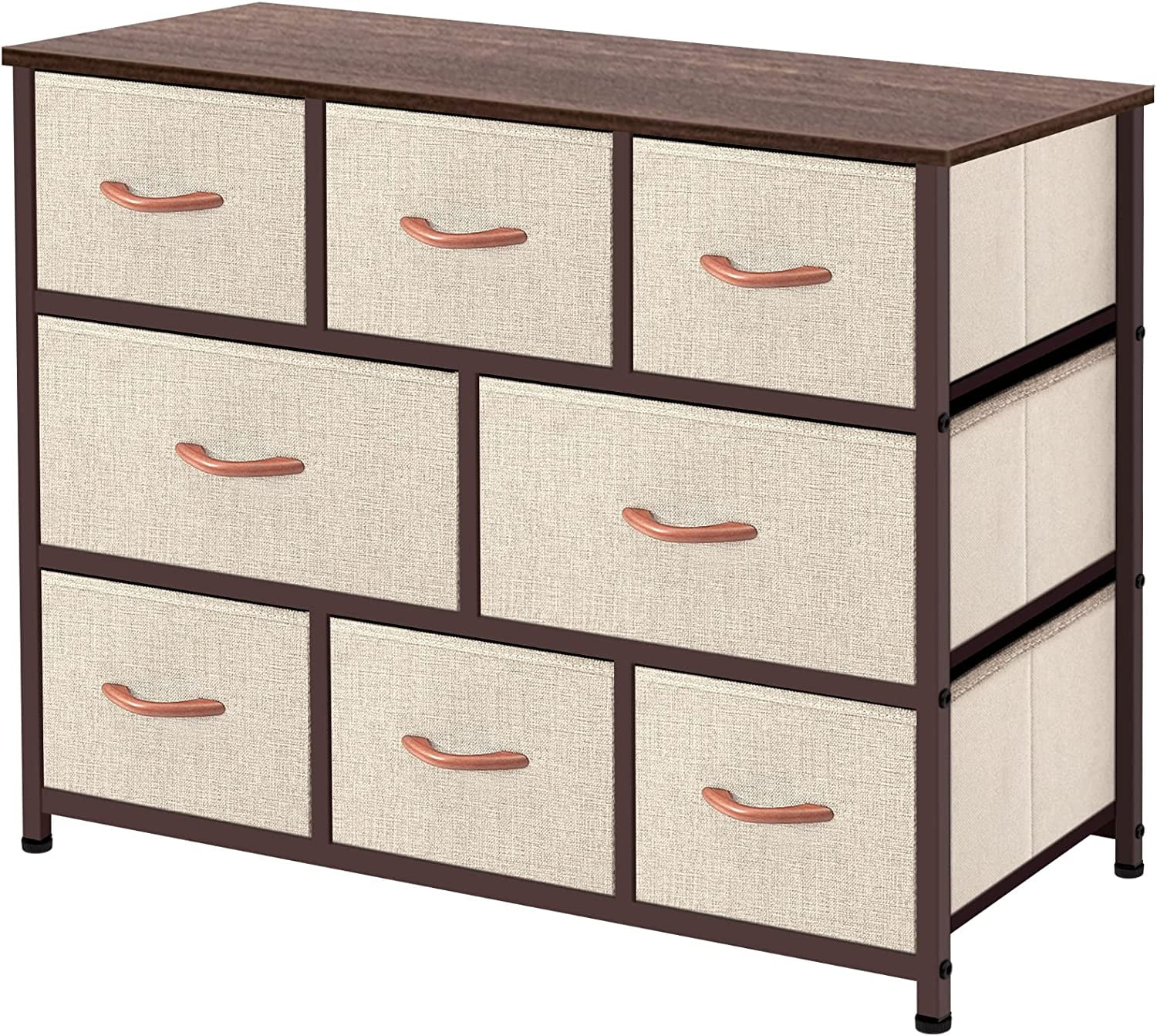 YOUTENG Extra Wide Organizer 8Drawer Closet Shelves, Dressers Storage