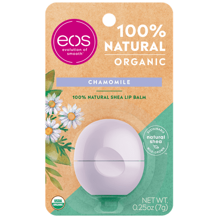 eos 100% Natural & Organic Lip Balm Sphere - Chamomile | 0.25 oz