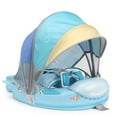 thumbnail image 1 of 2026 Upgread Mambobaby Float with Canopy, Non Inflatable Solid Baby Swim Float, Upgrade Soft Skin-Friendly Fabric Material Infant Pool Float, Smart S, 1 of 7
