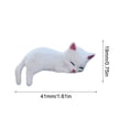 thumbnail image 2 of Mini Cats Desk Figurines Set Of 5 - Adorable Car & Home Decor Accessories for Pet Lovers & Enthusiasts - Versatile, Playful, and Easy to Use, 2 of 5