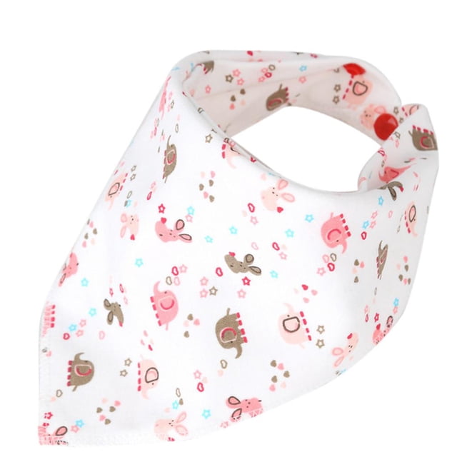 Baberos de bebé Sunnimix Ropa Bufanda de Animal de Dibujos Tamaño 42 x 20 cm Multicolor