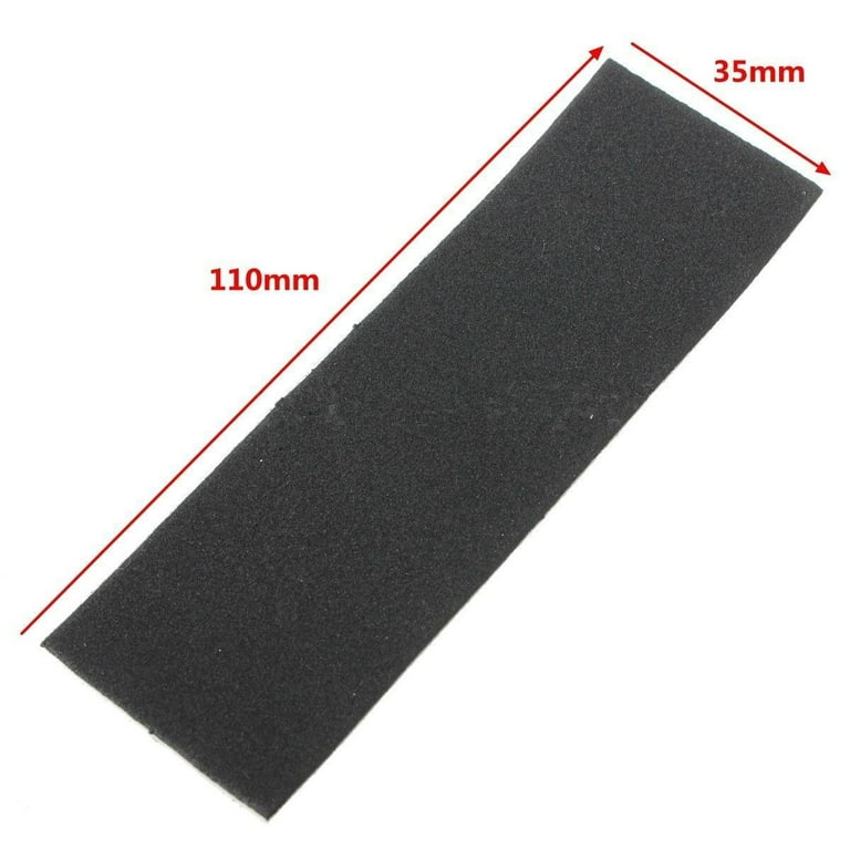 12 Wooden Fingerboard Deck Uncut Sandpaper Grip Tape Anti-Slip