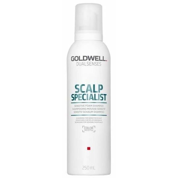 Goldwell Dualsenses Scalp Specialist Sensitive Foam Shampoo, 8.4 oz, Pack of 1 w/ Sleek Teasing Comb
