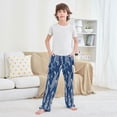 thumbnail image 6 of Boy's Pajama Pants Boys' Long Sleep Pants Children's Pajama Pants Loose Fitting Pajama Pants are Convenient to Put on and Take off L Sea Creatures Pattern, 6 of 9