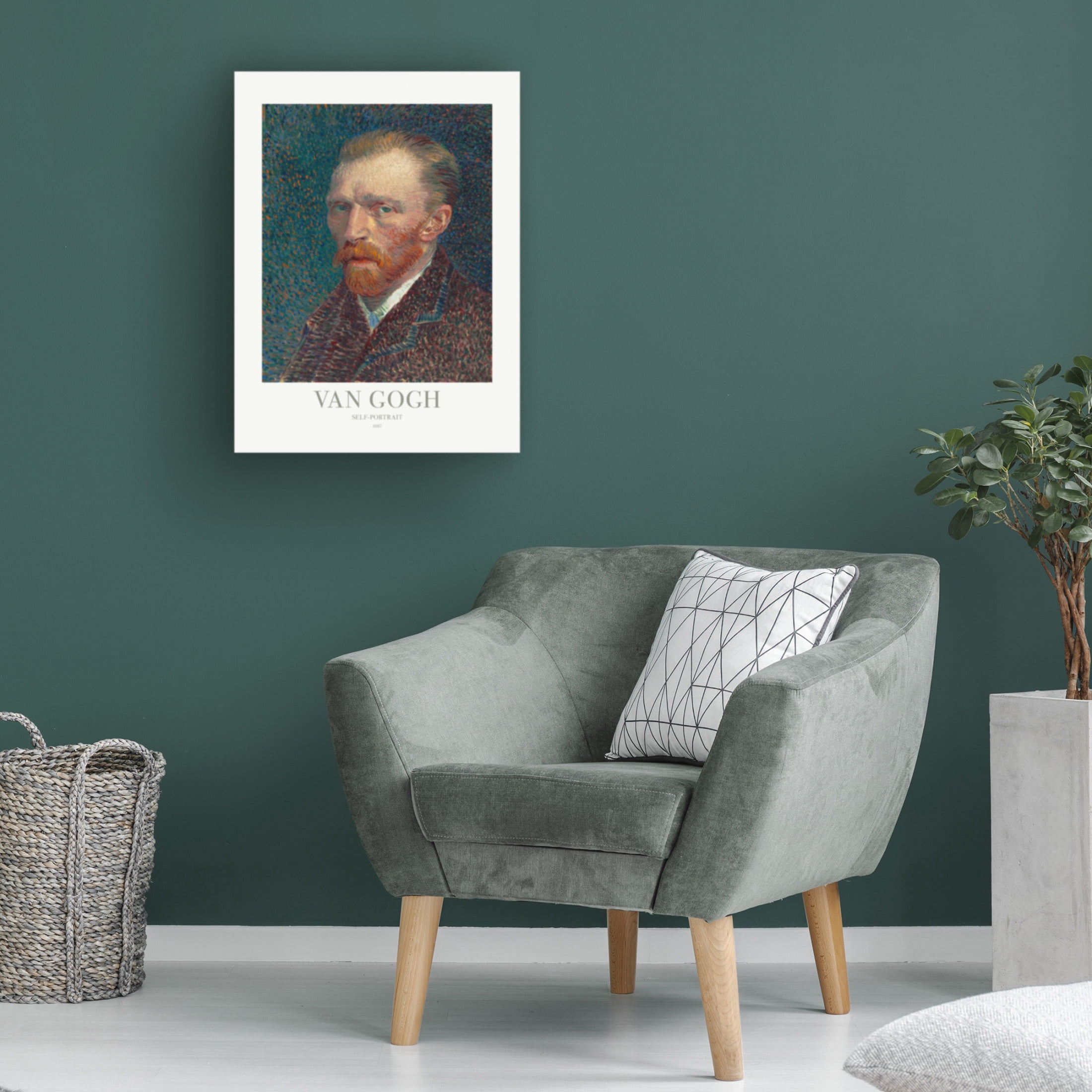 Trademark Fine Art Pictufy Self Portrait Canvas Wall Art