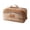 Brown, variant on WeDecorBay Gauze Make-up Bag Large-capacity Stylish Portable Cosmetic Organizer Smart Partitioning Versatile Toiletry Pouch Travel Accessory Makeup Storage Beige