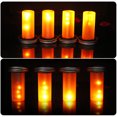 thumbnail image 4 of Led Solar Mason Jar Tapas Luces Para Botella Simulación Llama Parpadeo Jardín Boda Patio Decoración Del Hogar Luces 4 Piezas Yuarrent HA036818-00, 4 of 6
