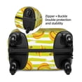 thumbnail image 2 of Hirioo Bananas On A Striped for Elasticity Suitcase Cover (No luggage Included) Durable Luggage Protector Fits 18-32 Inch Luggage-X-Large, 2 of 7