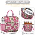 thumbnail image 5 of Pioneer Flower Floral Print Pattern Womens Lunch Box for Work,Insulated Large Lunch Bag for Tween and Teen,Loncheras Para Mujer,Leakproof Adult Lunch Bag for Work,Beach,Travel,Picnic,Camping, 5 of 7