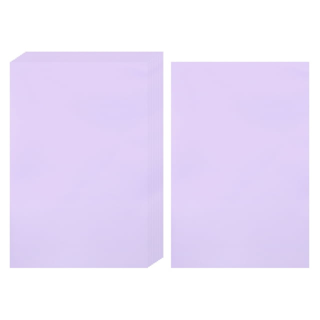 200 Pcs Photocard Sleeves, 61 x 91mm Kpop Card Protector Holder, Purple