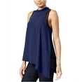 thumbnail image 2 of Rachel Roy Womens Asymmetrical Tank Top, Blue, Small, 2 of 2