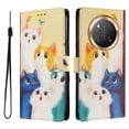 thumbnail image 1 of FOXDOCK Funda Tipo Cartera para Honor Magic 7 Lite con Soporte y Correa – Diseño de Patrones Lindos, 1 of 6