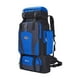 thumbnail image 4 of Mochila de senderismo, mochila informal, multifuncional, cómoda, con correa ajustable, mochila de camping de 80 l para viajes deportivos al aire libre Azul, 4 of 8
