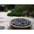 thumbnail image 3 of Premium Pebbles Black/Gray Natural Lava Decorative Stones, 10 lbs, 3 of 6