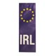 thumbnail image 1 of W4 - Pegatina matricula Irlanda Euro Upright (Azul/Blanco/Amarillo), 1 of 2