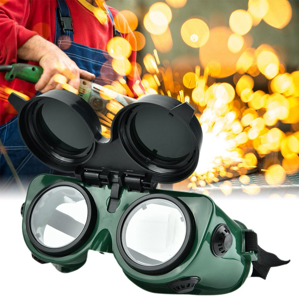 Tebru Eye Protection Glasses,Welding Safety Eye Protection Welder Goggles Protective Glasses