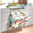 thumbnail image 2 of Yayeee Magnetic Dishwasher Cover for The Front Decoration Home Kitchen Machine Sticker Protector, Strawberry Pattern, 2 of 6