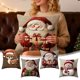 thumbnail image 2 of Fundas de almohada de lino, fundas de cojín decorativas, fundas de cojín para las fiestas | con cremallera oculta | Fundas de cojín decorativas para tu salón o dormitorio, 2 of 8