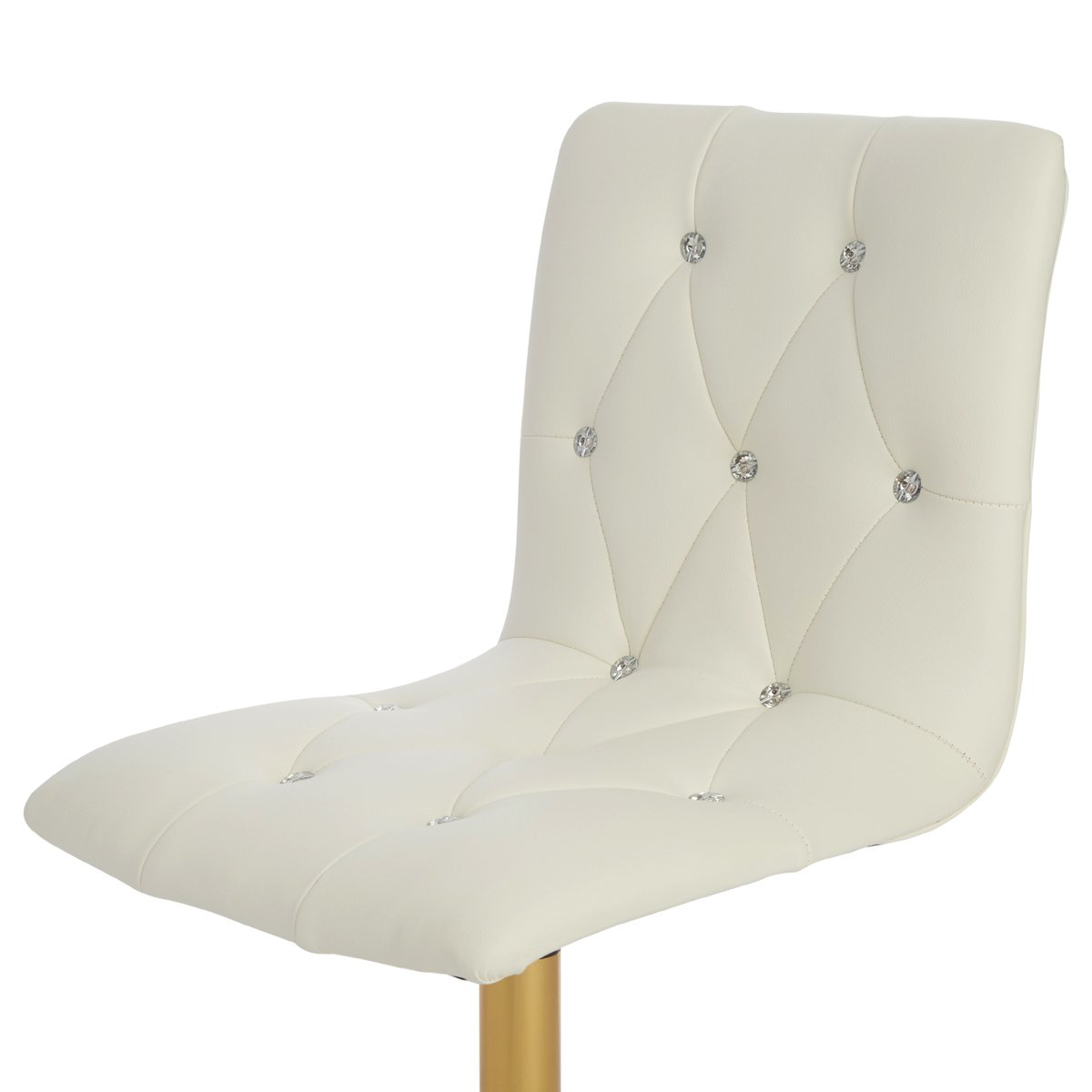 diamond tufted vanity chair