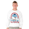thumbnail image 3 of Tootsie Mr Owl American Patriot USA Sweatshirt for Men or Women Brisco Brands L, 3 of 6