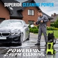 thumbnail image 2 of OHHANI Electric Pressure Washer, 2030 PSI 2.4 GPM, GFCI Plug, 4 Nozzles, Foam Cannon, for Car, Driveway and Patio Cleaning, 2 of 10