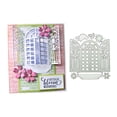thumbnail image 6 of Qisuw Window Metal Cutting Dies Stencil DIY Scrapbooking Album Paper Card Template Mold Embossing Craft Decoration, 6 of 11