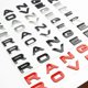 thumbnail image 2 of 3D ABS Logo Range Rover Letters Sticker Car Front Hood Logo Compatible with Range Rover L320 L322 L405 L494 Vouge Discovery Evoque, 2 of 4