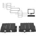thumbnail image 4 of 4 Channel Video Splitter, 4 Channel CCTV Video Multiplexer,Video Splitter with Analog Color Quad Processor,2 * video splitter,Black, 4 of 8