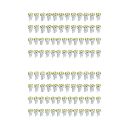 100 PCS T10 8SMD Bright White LED Interior Light Bulbs W5W 194 158 168 2825 6000K