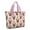 German Shepherd-1, variant on Tote Bag for Women - German Shepherd with Flowers Shoulder Bag - Large Utility Work Duffle Bag with Zipper Handbag for Travel, Work, Sprots
