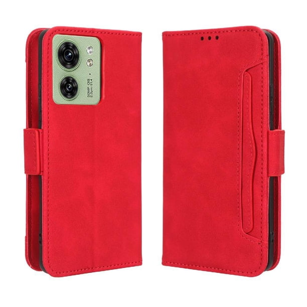 Funda Tipo Billetera GANGXUN para Motorola MOTO Edge 40 – Tapa Flip con Tarjetero