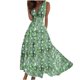 thumbnail image 1 of Vestido Corto de Verano de Moda sin Mangas con Cuello en V Impreso Vestido Casual Grande Del Doblado para Diario, 1 of 5