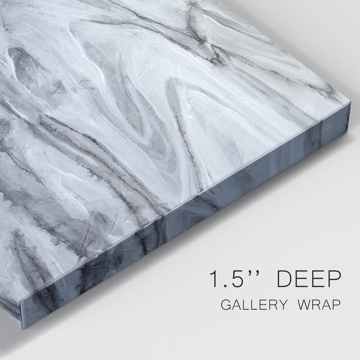 Marbled White IV Premium Gallery Wrapped Canvas - Ready to Hang
