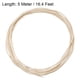 thumbnail image 2 of Protecciones de cable de aislamiento de fibra de vidrio de alta temperatura Uxcell de 16.4 pies y 1.5 mm, color blanco, 2 of 4
