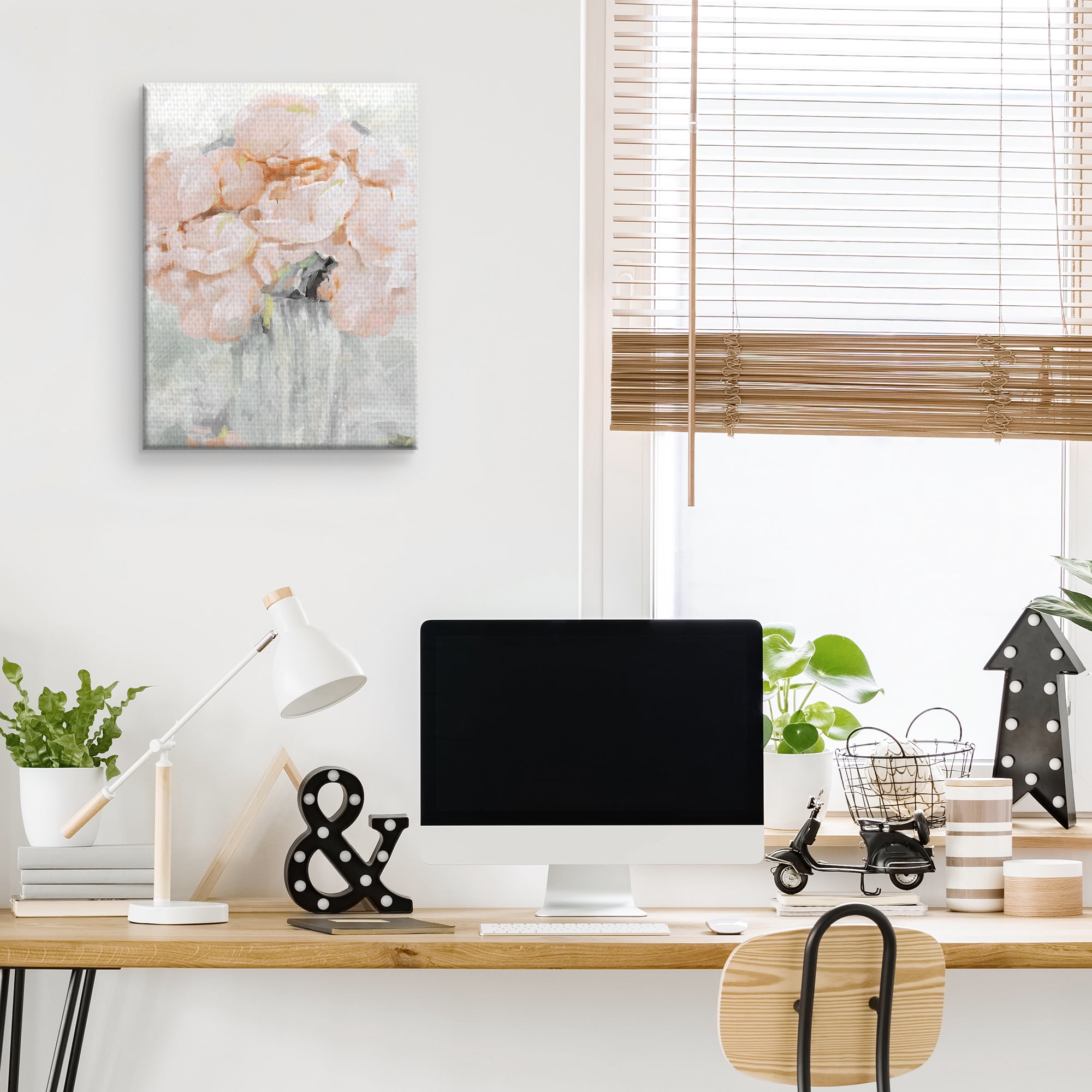 Fine Art Canvas Fresh Pick II Pink Flower Bouquet by Studio Arts Canvas Art Print