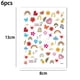 thumbnail image 2 of Pegatinas para Decoración de Uñas Ofspeizc Arcoíris T-511 6 uds, 2 of 5
