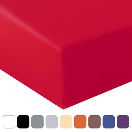 red deep pocket queen sheets