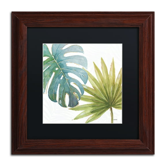 Lisa Audit 'Tropical Blush VIII' Matted Framed Art